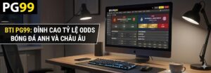 BTI PG99 - Đỉnh cao tỷ lệ Odds bóng đá Anh và Châu Âu