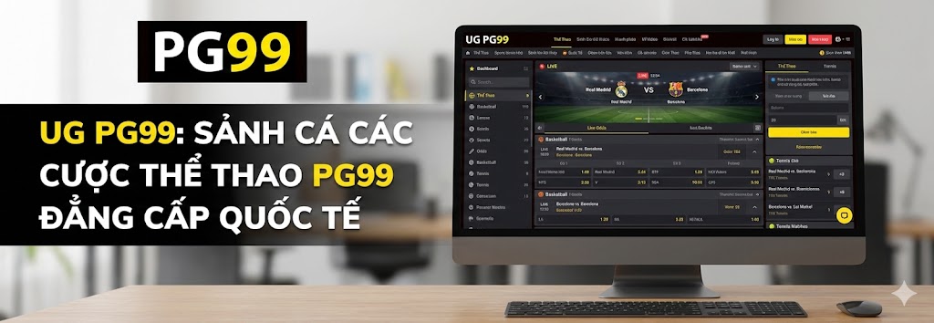 UG PG99 - Sảnh cá cược Thể thao PG99 đẳng cấp quốc tế