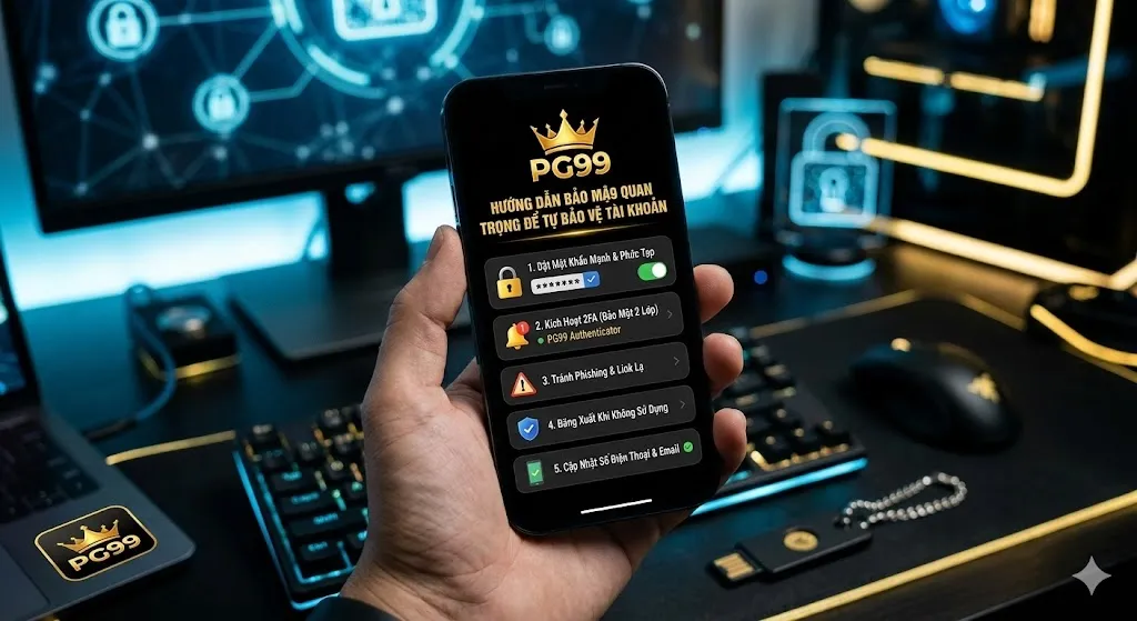 Những lưu ý PG99 quan trọng để tự bảo vệ tài khoản