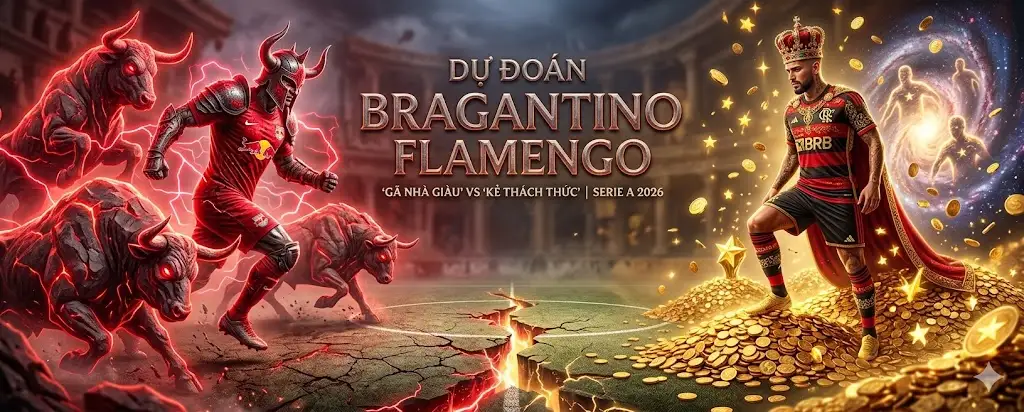Dự Đoán Bragantino Flamengo - Cuộc Chiến Giữa Gã Nhà Giàu Và Kẻ Thách Thức